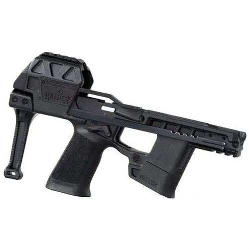 Flux Raider X är en premium P320 chassilösning som är starkare, lättare och snabbare, med förbättrad hållbarhet, ergonomi och kompatibilitet.