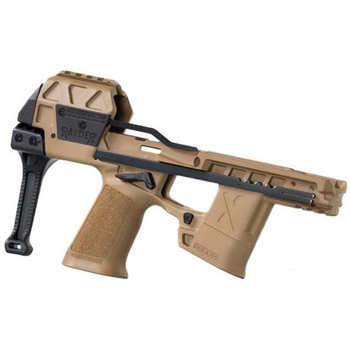 Flux Raider X är en premium P320 chassilösning som är starkare, lättare och snabbare, med förbättrad ergonomi, hållbarhet och kompatibilitet.