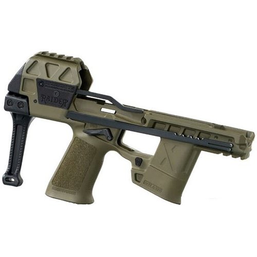 Flux Raider X är en premium P320 chassilösning som är starkare, lättare och snabbare, med förbättrad hållbarhet, ergonomi och kompatibilitet.