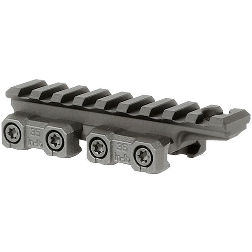 MK2 1913 Risers erbjuder hållbarhet och precision med flera konfigurationer, perfekt för alla 1913 Picatinny rails och optik, tillverkad i USA.