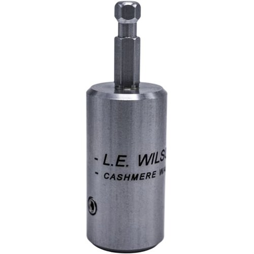 L.E. Wilson Deburring Tool Power Adapter ökar precisionen och minskar trötthet vid avgradning, vilket effektiviserar din arbetsprocess på laddningsbänken.