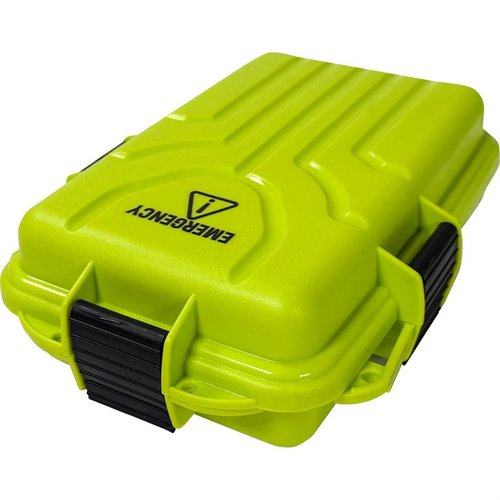 MTM EB1 Emergency Box är vattentät med O-ring, högkvalitativ polypropylen och synlig färg för snabb åtkomst, perfekt för att organisera dina nödsituationer.