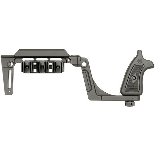 BOUNTY HUNTER BRACE för Smith & Wesson X-Frame erbjuder ökad stabilitet, komfort och anpassningsbarhet, med lättviktsdesign och enkel nedmontering.