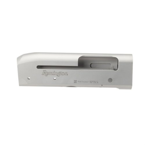 Bygg din egen taktiska hagelgevär med Remington V3 Tactical stripped receiver, tillverkad av solid stål för överlägsen hållbarhet och korrosionsbeständighet.