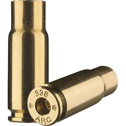STARLINE 338 ARC BRASS erbjuder överlägsen energi med .338 kaliberkulor för både subsonisk och supersonisk användning, perfekt för AR-15 plattformen.