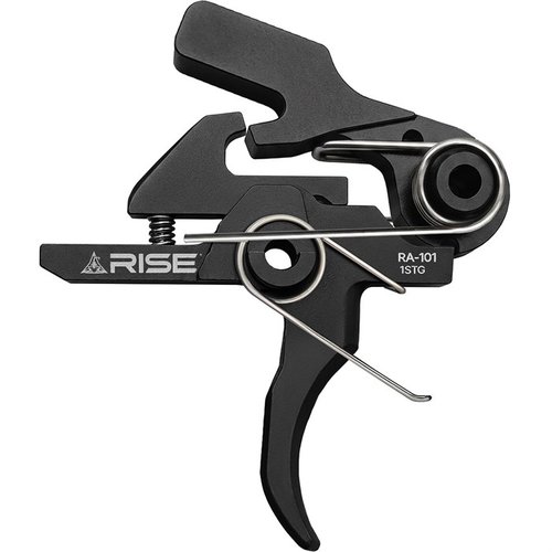 RISE ARMAMENT RA-101 är en hållbar och pålitlig AR-trigger med smidig 4.0 lbs avtryck, kraftfull återställning och enkel installation, perfekt för alla.