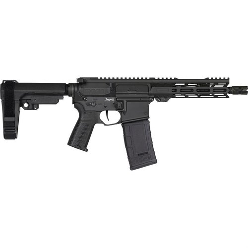 .300 BLK MK4 BANSHEE™ är en kompakt och mångsidig semi-pistol med 8" bärbarhet, M-LOK för tillbehör och kvalitetskomponenter för pålitligt försvar.
