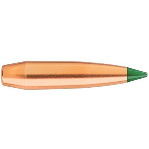 SIERRA TIPPED GAMEKING 6.5MM (0.264") erbjuder överlägsen expansion och penetration med sin tjocka jacka, perfekt för jakt på vilt som rådjur och älg.