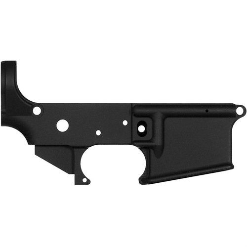 CMMG MK4/AR15 Stripped Lower Receiver är tillverkad av 7075 T6 aluminium, har en Armor Black Cerakote finish och är perfekt för din nästa byggen.
