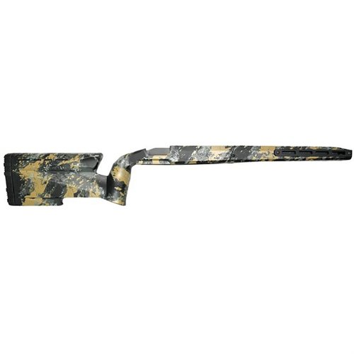 GRAYBOE HALO UMC kompatibel fast kolv i hållbar polymer, väderbeständig, ergonomisk design med M-LOK fästen och QD-kopplingar för ökad stabilitet och komfort.