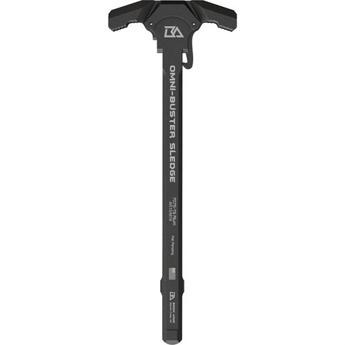 BREEK ARMS Sledgehammer Omni-Buster™ är en ambidextrös laddhandtag för AR-15, designad för att minska gasblowback och säkerställa pålitlig funktion vid skytte.