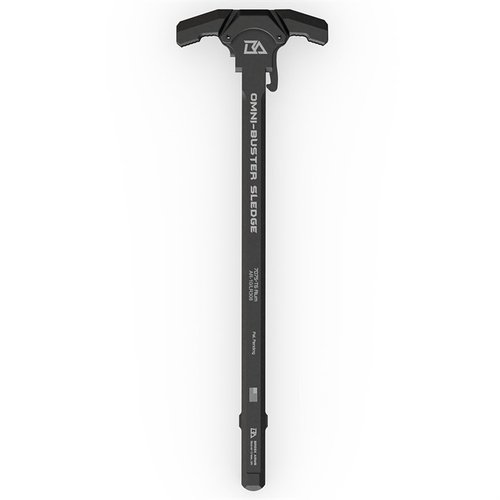 BREEK ARMS Sledgehammer Omni-Buster är en ambidextrös laddhandtag för AR-308 med gashantering, robust design och tillverkad av 7075-T6 aluminium för pålitlig användning.