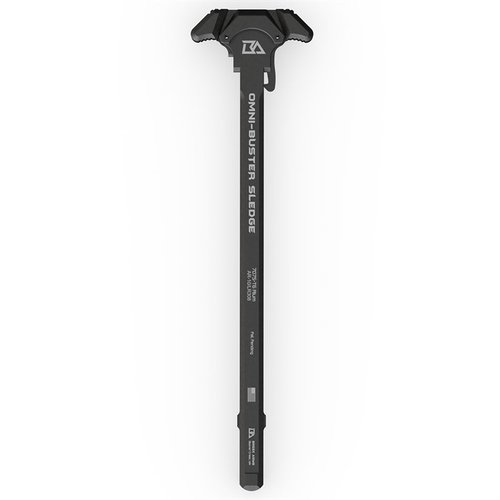 BREEK ARMS Sledgehammer Omni-Buster™ är en ambidextrös laddhandtag för AR-308, med gasreducerande funktioner och byggd av 7075-T6 aluminium för maximal hållbarhet.