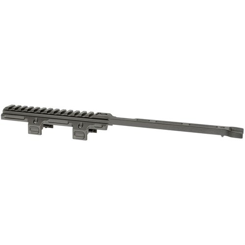 Gen-2 M-LOK® Top Rail för HK MP5 erbjuder enkel installation, längre 1913 Picatinny rail och förbättrad hantering, perfekt för att montera optik och tillbehör.