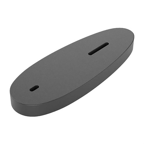 RIFLE STOCK SPACER i svart plast ger enkel montering, anpassningsbar längd och högkvalitativ finish för en perfekt avslutning av recoil pad-installationer.