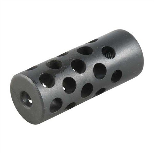 KDF Model 83 Muzzle Brake .830 458 Caliber 5/8-24 i stål blå reducerar rekyl och förbättrar precisionen för en bättre skytteupplevelse.