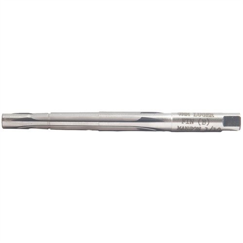 Manson Precisions högkvalitativa reamers i M7 stål ger exakta kamrar för 9mm Luger, med integrerad throater för anpassning av icke-standardkulor.