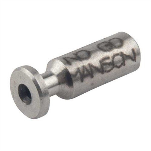 Manson Precision Rimfire Cartridge Headspace Gauges erbjuder exakt mätning av huvudutrymme för rimfire patroner, tillverkade av slitstål för långvarig hållbarhet.