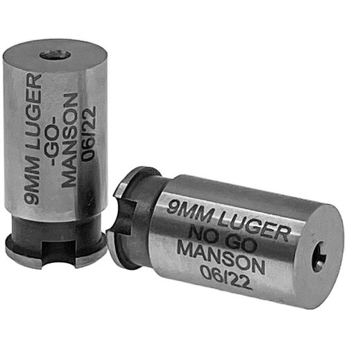 Manson Precision Rimmed Cartridge Headspace Gauge ger noggranna mått av headspace, tillverkad av M7 high-speed steel för hållbarhet och säkerhet i dina vapen.