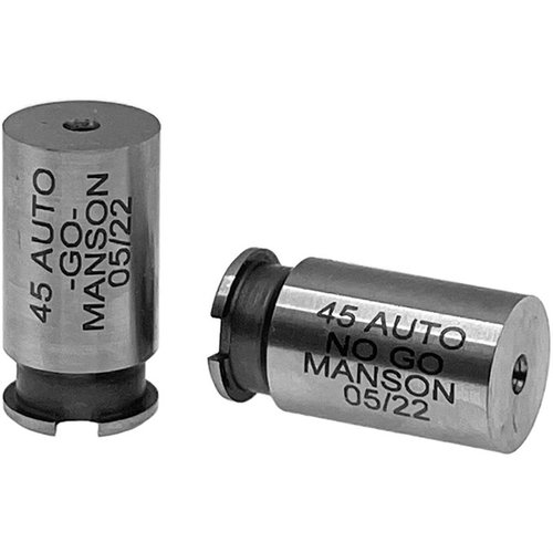 Manson Precision Rimmed Cartridge Headspace Gauge erbjuder exakt mätning av headspace för rimmed cartridges, tillverkad av hållbart M7 high-speed steel för långvarig precision.
