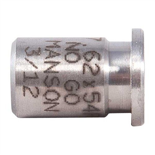 Manson Precision Rimmed Cartridge Headspace Gauge erbjuder exakt mätning av headspace för rimmed cartridges, hållbar konstruktion i M7 high-speed steel och perfekt kompatibilitet.