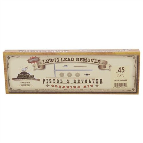 Lewis Lead Remover är den bästa lösningen för att enkelt ta bort blybeläggning utan att skada din pistol, vilket garanterar optimal precision.