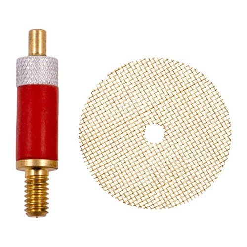 Lewis Lead Remover tar enkelt bort blybeläggning utan att skada vapnet, vilket ger en ren och exakt pipa. Innehåller handtag, spetsar och brass patches.