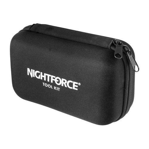 Nightforce Optics Riflescope Mounting Tool Kit innehåller alla verktyg du behöver för att montera din högkvalitativa optic, säkert och stabilt.