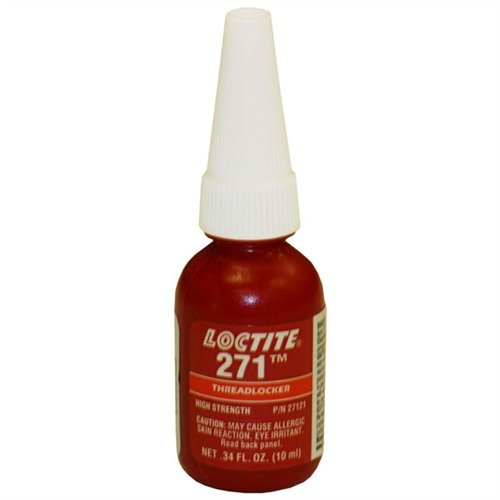 #271 HIGH STRENGTH RED THREADLOCKER ger permanent låsning och hög styrka, motstår vibrationer och skyddar mot korrosion, perfekt för tunga applikationer.