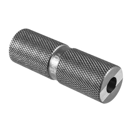 Säkerställ maximal noggrannhet och säkerhet med Lyman Case Length/Headspace Gauge för .338 Lapua, perfekt för att kontrollera huvudutrymmet efter omformning.