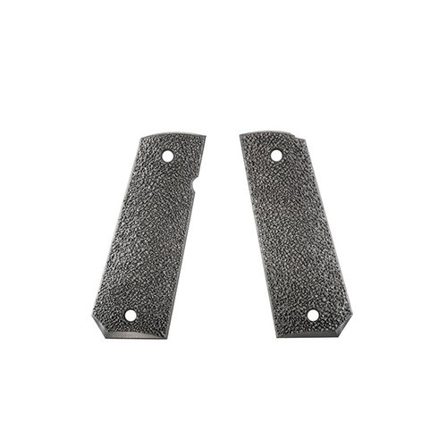 Starka och lätta 1911 ERGO XT GRIPS med texturerad yta ger utmärkt grepp och stabilitet, anpassade för ambidextrous safeties och enkel installation.
