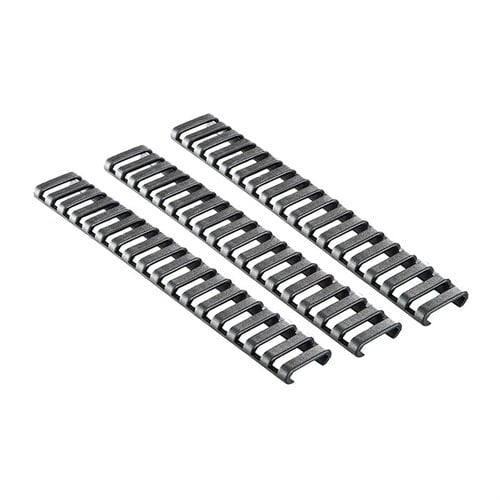 Ergo Picatinny 18-slot ladder rail cover skyddar både din rail och händer, är anpassningsbar och ger ett bra grepp för ökad kontroll över ditt vapen.
