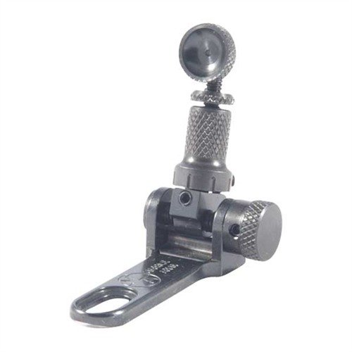 BROWNING 1885 Improved Peep Sight ger en traditionell look med justerbarhet för kort- och långdistansskytte, perfekt för cowboytävlingar och BPCR.