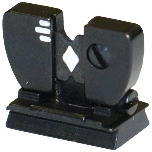 RIFLE NO. 69WH från MARBLE ARMS har en stark fjäder som säkrar sikten i upp- eller nedfällt läge och erbjuder val mellan 