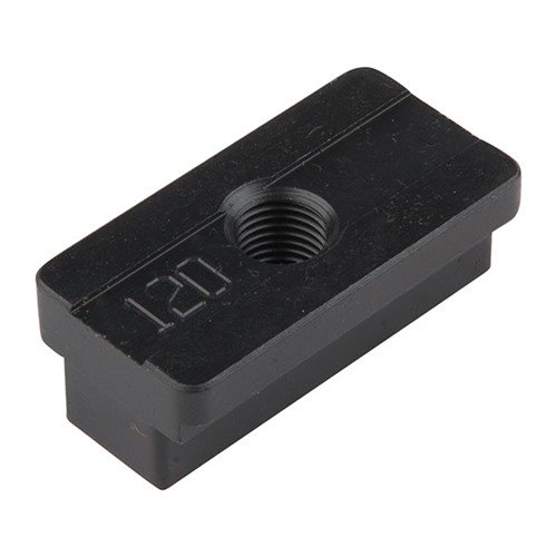 SIGHT PRO & RANGEMASTER Slide Shoes erbjuder unika klämmor specifika för varje vapen, vilket ger perfekt passform och säkerhet vid justering av sikten.