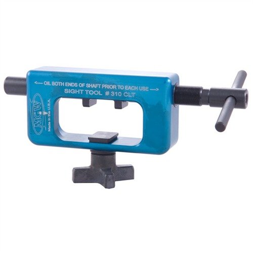 Säker justering av bakre sikt med SEMI-AUTO SIGHT MOVER från MGW, utan skador på pistolen, perfekt för Tritium och järnsikten.