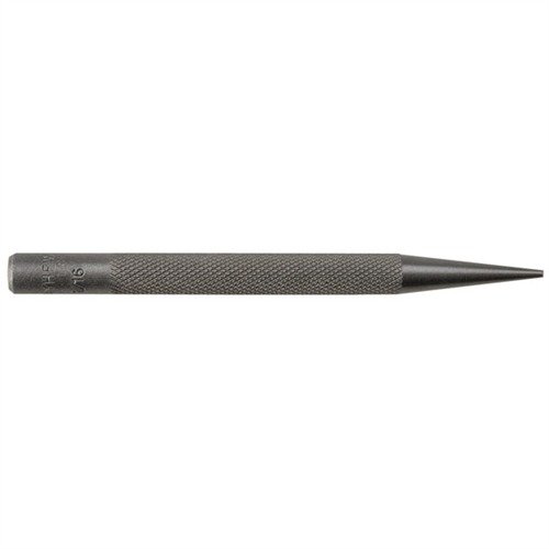 Använd SINGLE STARTING PUNCHES för att enkelt lossa fastsittande stift utan att skada verktygen eller vapnet. Tillverkad av verktygsstål med räfflad kropp.