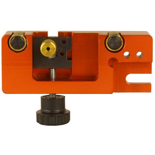 ULTIMATE 1911 SEAR JIG från MARVEL PRECISION ger exakt stoning med roller-guidade brass rollers, justerbart läge och tre lägen för perfekt hammer-sear engagement.