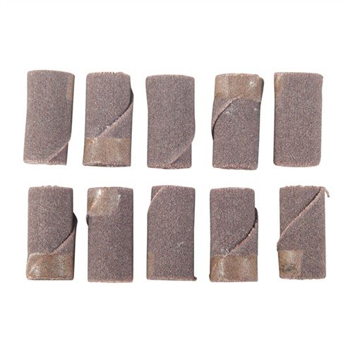 CYLINDER ROLLS i 240 grit är perfekta för att forma och nå trånga utrymmen som andra sliphuvuden inte kan, med en maxhastighet på 20 000 rpm.