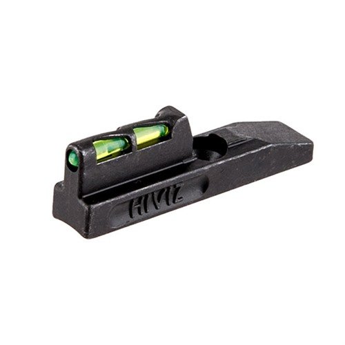 HIVIZ LITEWAVE front sight erbjuder ökad hållbarhet och ljusstyrka med sin innovativa design, passar Ruger® MK II/III och Browning Buckmark pistoler.