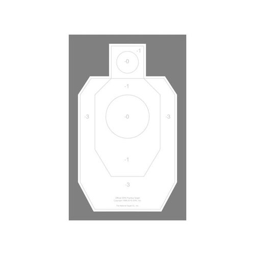 Förbättra dina skjutfärdigheter med IDPA PRACTICE TARGET 🎯. Officiella storlekar och poängringar för tävlingar. Säljs i förpackningar om 100.