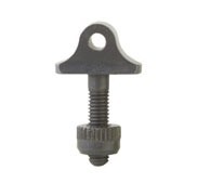 Klassisk swivel stud i maskinbearbetad stål ger ett skräddarsytt utseende utan extra arbete. Lätt att installera och passar Uncle Mike's swivels.