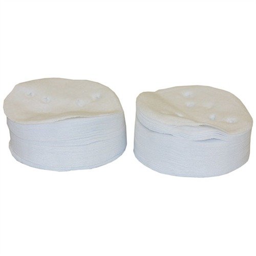 Otis Cleaning Patches är tillverkade av 100% bomull, kan användas upp till 6 gånger och passar alla vapen från .22 kaliber till 12/10 gauge för effektiv rengöring.