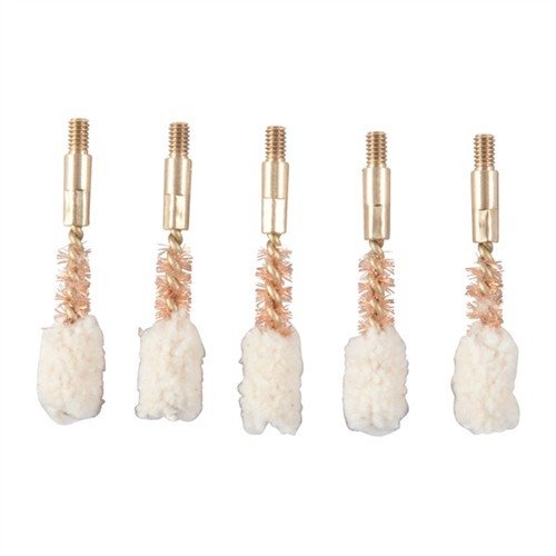 IDT BORE BRUSH gör rengöring av gevär och pistolbor med sin dual-action design snabbare och enklare, med en borste som skrubbar och moppar i ett steg.