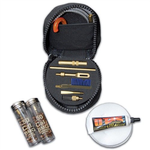 .50 Caliber Rifle/Pistol Cleaning System erbjuder en komplett lösning för underhåll av .50 kalibriga vapen, inklusive flexibla rengöringsstänger och precisionstillbehör.