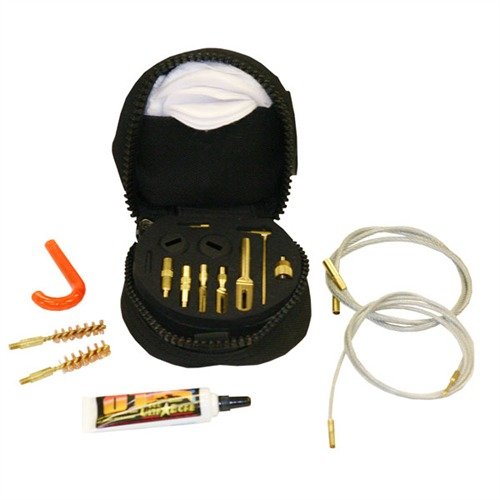 Håll ditt vapen i toppskick med OTIS Tactical Cleaning Kit! Kompakt och bärbar rengöringslösning för alla kalibrar. Perfekt för bältet. Lär dig mer! 🧼🔫