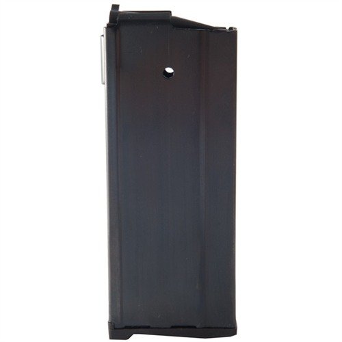 RUGER MINI-14 MAGAZINE 6.8 SPC 20RD i stål med självsmörjande polykarbonatfollower och värmebehandlad fjäder för pålitlig matning och enkel rengöring.