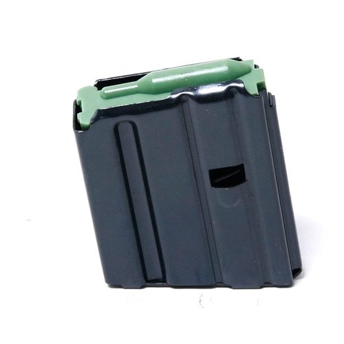 Denna AR-15 Steel Magazine är tillverkad av värmebehandlad kolstål, rostbeständig och har en pålitlig fjäder av krom-silikon för optimal prestanda.