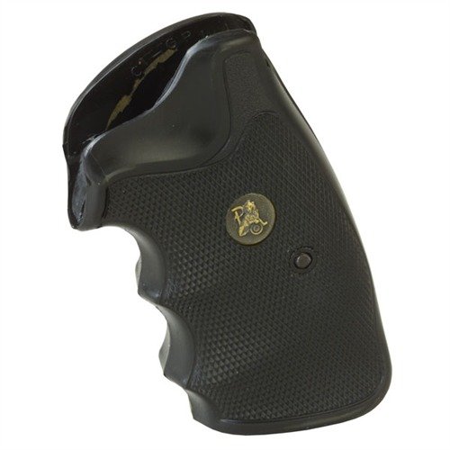 Pachmayr PROFESSIONAL grips med öppen bakrem för mindre händer ger utmärkt känsla och rekylabsorbering, tillverkad i samarbete med brottsbekämpande myndigheter.