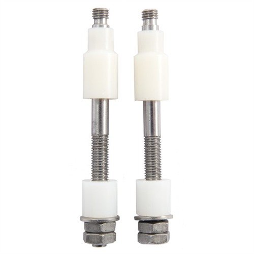 BOLT ACTION RIFLE BEDDING STUDS från POWER CUSTOM ger professionella resultat utan att skada action skruvarna, med polymerbussningar som förhindrar epoxyöverskott.